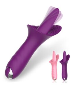 Eros 10 Speed Clit Stimulating Vibrator Tongue Licking Vibrator
