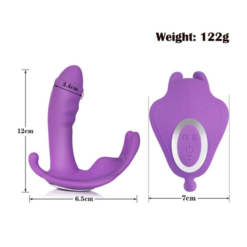 Butterfly Panty Wearable Remote Vibrator G-Spot Plug