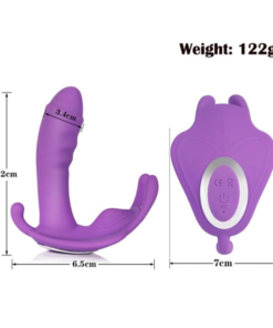 Butterfly Panty Wearable Remote Vibrator G-Spot Plug