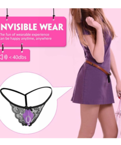 Butterfly Panty Wearable Remote Vibrator G-Spot Plug 3 Butterfly Panty Wearable Remote Vibrator G-Spot Plug