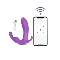 Butterfly Panty Wearable Remote Vibrator G-Spot Plug
