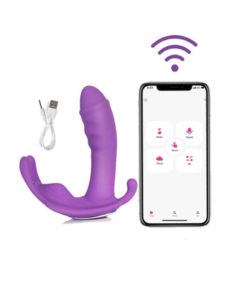 Butterfly Panty Wearable Remote Vibrator G-Spot Plug