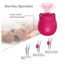 The Original Rose Vibrator Clit Sucking Vibrator