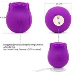 The Original Rose Vibrator Clit Sucking Vibrator 3 The Original Rose Vibrator Clit Sucking Vibrator
