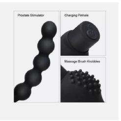 Eros 10 Speed Prostate Massager Anal Vibrating Beads Male Sex Toys