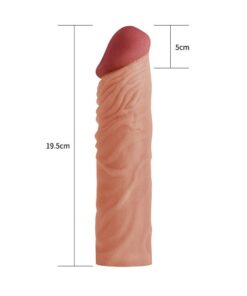 Lovetoy Soft Silicone Penis Extender Size