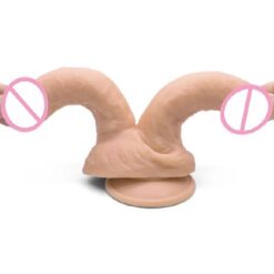 Hot Double Penetration Dildo Vaginal and Anal Dual Stimulation