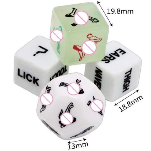 4 Piece Sex Dice