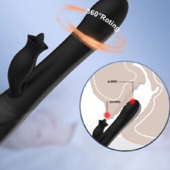 Eros Orgasmic 360 Rotating Rabbit Vibrator with tongue clit stimulation
