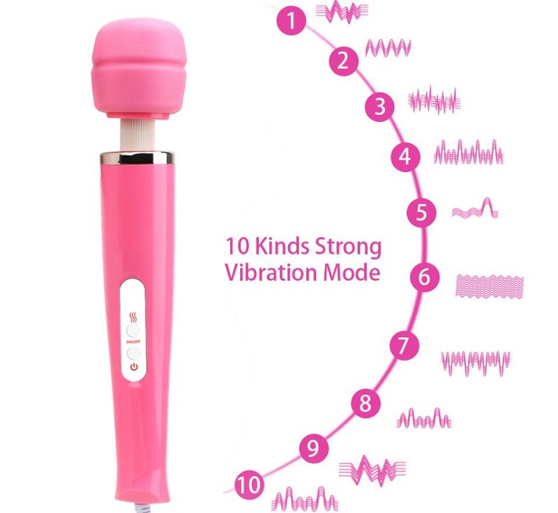 10 speed full body powerful magic wand hitachi wand clit stimulator 