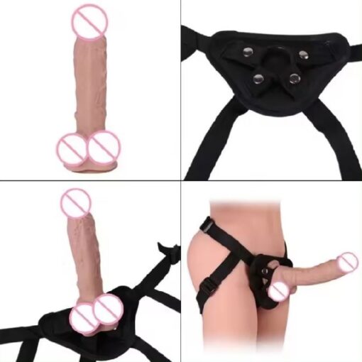 Strap-On Dildo Pants Wearable Dildo