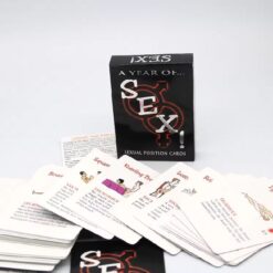 A Year of Sex Positions Cards Adult Games