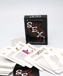 A Year of Sex Positions Cards Adult Games