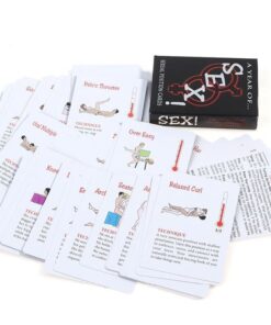 A Year of Sex Positions Cards Adult Games