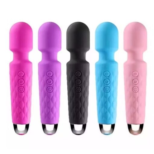 20 Mode Waterproof USB Clit Massager Wand Vibrator