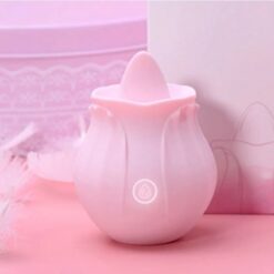 Clit Licking Tongue Sucking Rose Vibrator