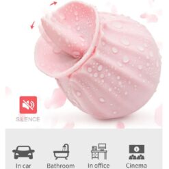 Clit Licking Tongue Sucking Rose Vibrator 2 Clit Licking Tongue Sucking Rose Vibrator