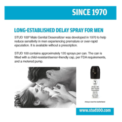 STUD 100 Delay Spray 12g 3 STUD 100 Delay Spray 12g