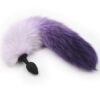 Silicone anal fox tail plug 2
