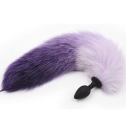 Eros Fox Tail Anal Plug Silicone Butt Plug