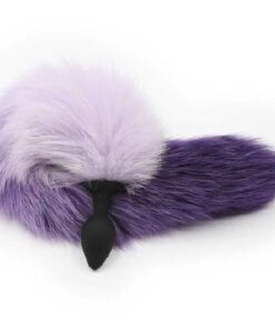 Eros Fox Tail Anal Plug Silicone Butt Plug