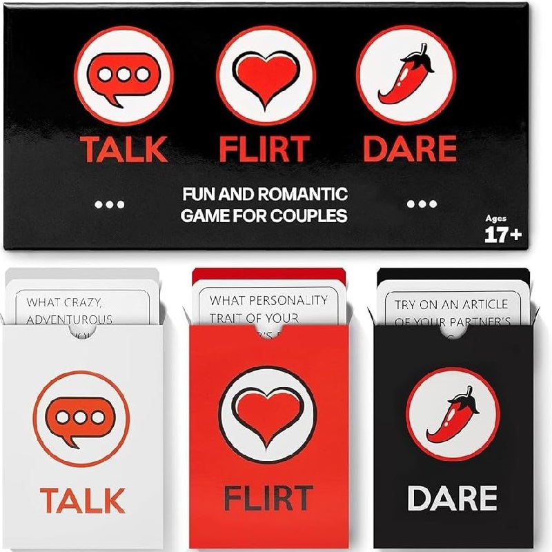 Talk Flirt Dare Adult Card Games