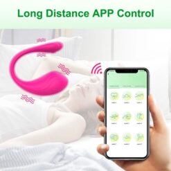 Eros App Remote Control U shape Wearable Vibrator Lush