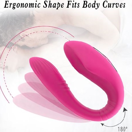 Eros App Remote Control U shape Wearable Vibrator Lush