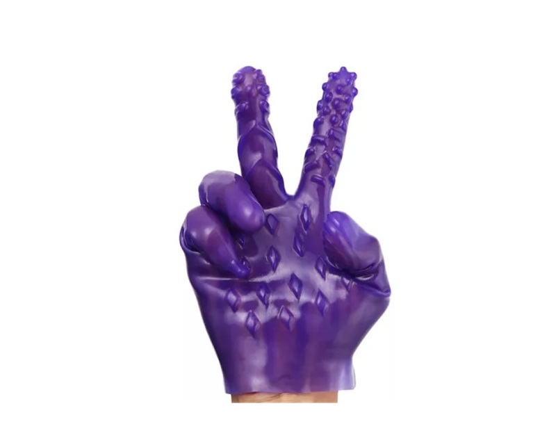 Sensation Play Ribbed Glove 11 Sensation Play Ribbed Glove