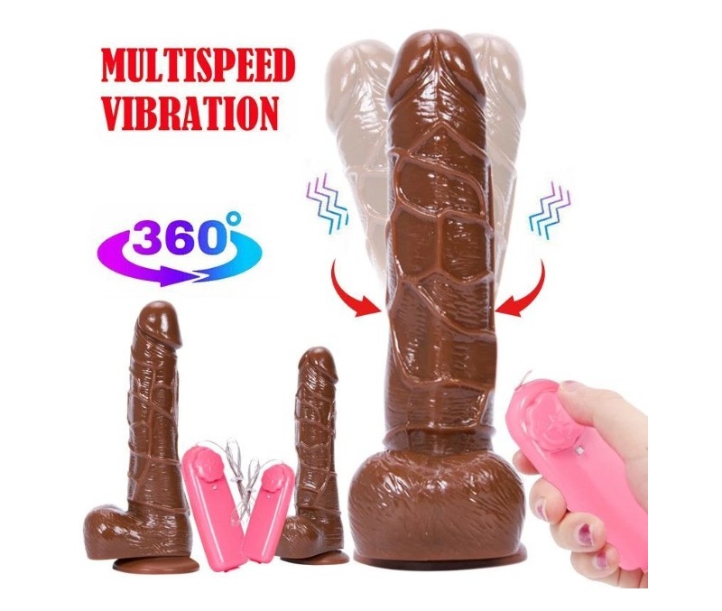 Eros 7 Inch Super 360 Rotating Suction Cup Dildo 2.0
