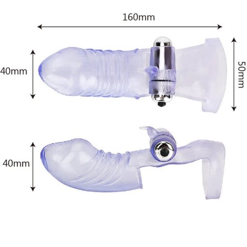 Finger Sleeve Vibrator G spot Massager