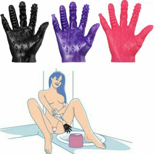 BDSM Silicone Pleasure Hand Glove