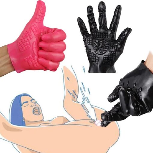 BDSM Silicone Pleasure Hand Glove