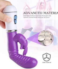 Eros USB Rechargeable 10 Speed Powerful Rabbit Vibrator