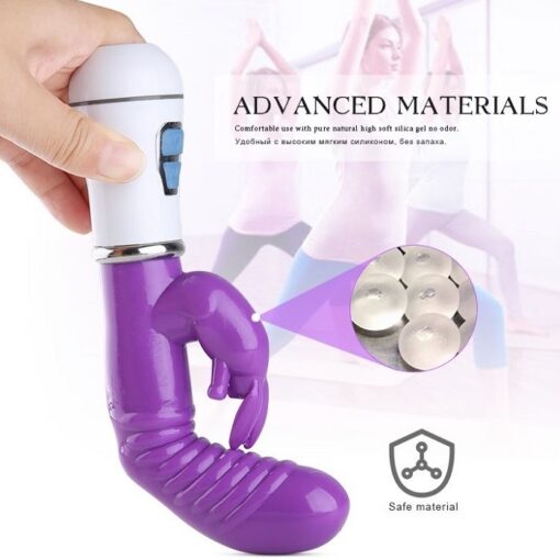 Eros USB Rechargeable 10 Speed Powerful Rabbit Vibrator