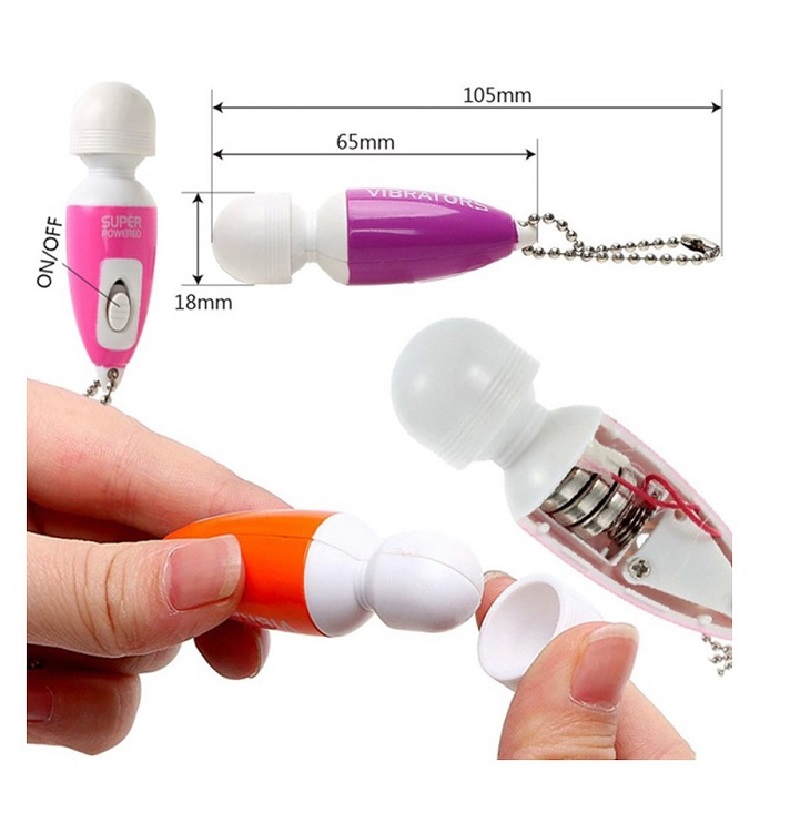 Pocket mini wand vibrator 