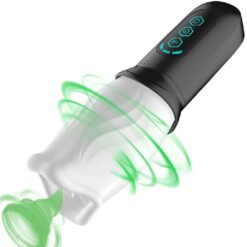 360 Rotating Electric Male Aircraft Masturbation Cup