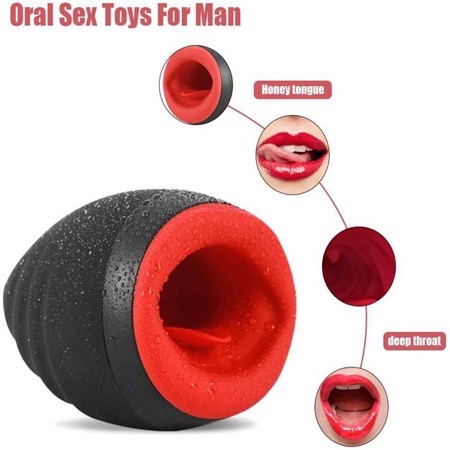 Deepthroat Male Oral suction cup