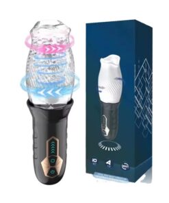 360 Rotating Electric Male Aircraft Masturbation Cup