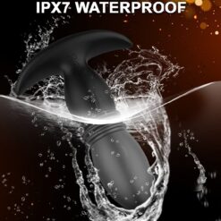 App Remote Thrusting Anal Plug Vibrating Anal plug