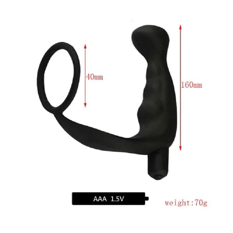 penis ring prostate massager anal vibrator 