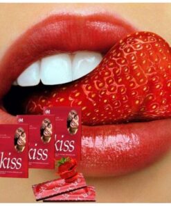 Kiss Condoms 1 pack(3 pieces) STRAWBERRY