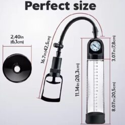 PowerUp Penis Pump with Gauge