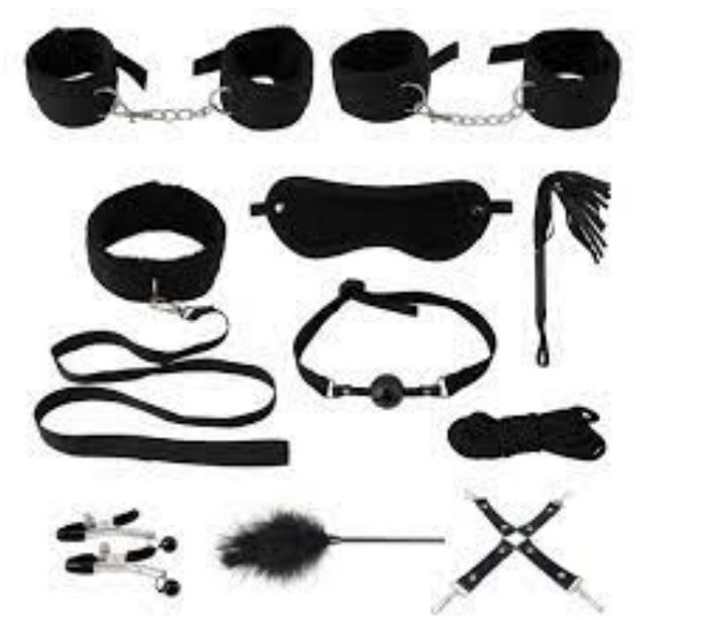 10 pc Bondage Set BDSM Kit 