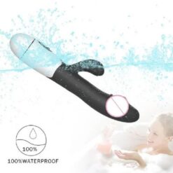 30 Mode Dual Rabbit Vibrator USB Dildo