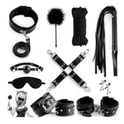 Eros 10pc bondage set BDSM kit