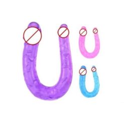 11 inch double head dildo vaginal and anal penetration