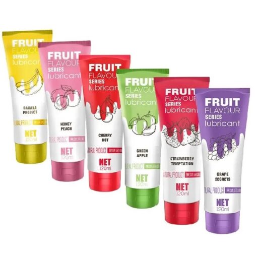 120ml fruit flavored lube water based lubricant