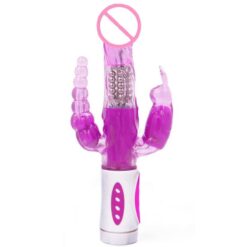 36 Frequency triple action rabbit vibrator