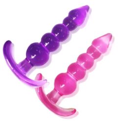 Eros 5 beaded anal plug